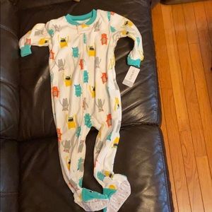 Carter’s 2t monster fleece pjs NWT